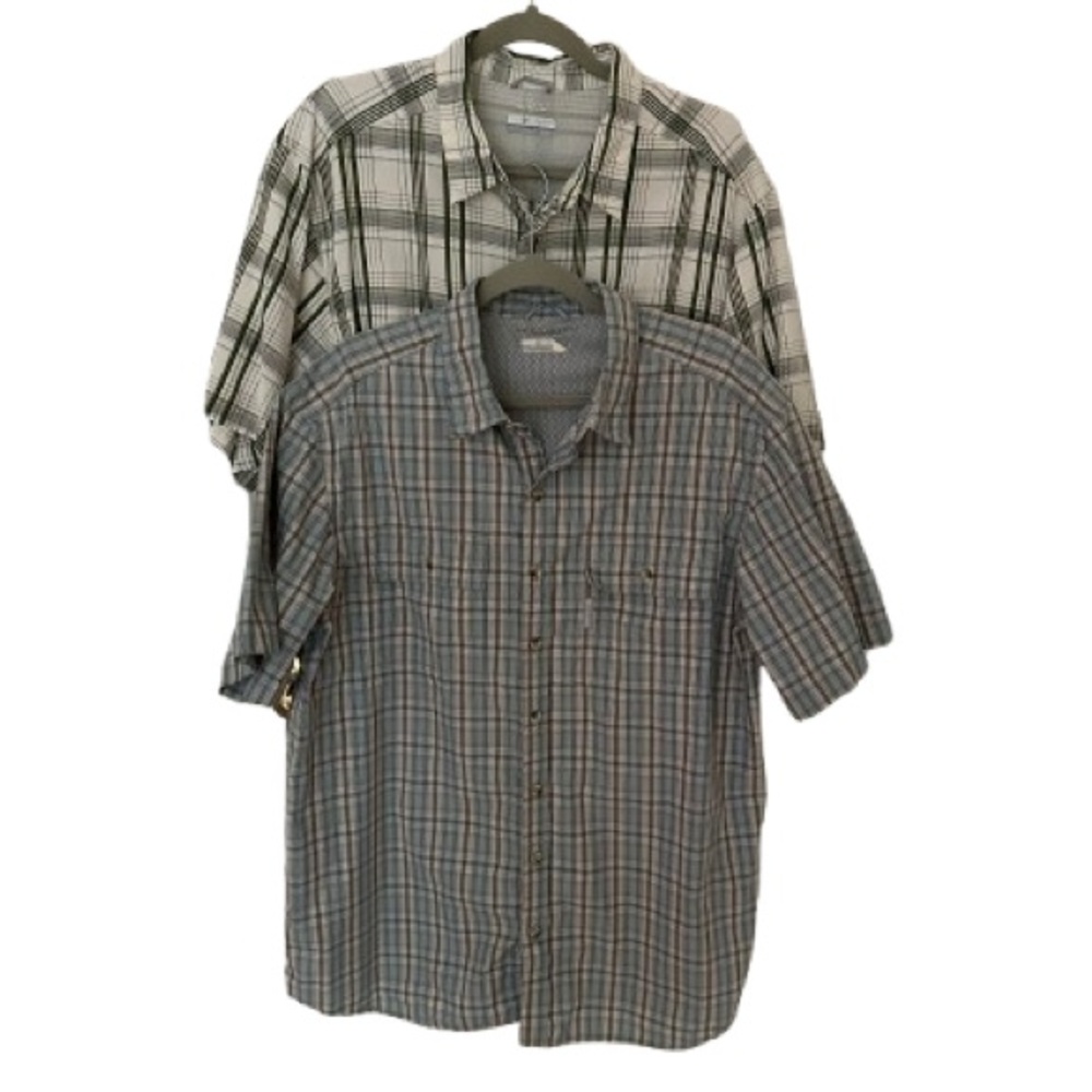 2 of Columbia Sportswear Company Men’s Short Sleeve Button Down Shirt, Sz XL